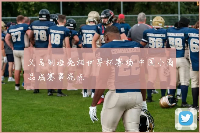 义乌制造亮相世界杯赛场 中国小商品成赛事亮点