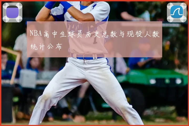 NBA高中生球员历史总数与现役人数统计公布