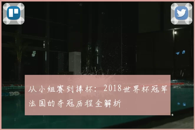 从小组赛到捧杯：2018世界杯冠军法国的夺冠历程全解析