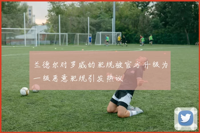 兰德尔对罗威的犯规被官方升级为一级恶意犯规引发热议