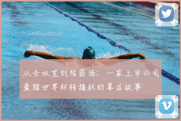 从会议室到绿茵场：一家上市公司豪赌世界杯转播权的幕后故事